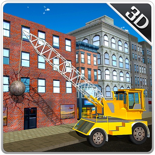 Wrecking Ball Crane Operator & Demolition Sim Wrecking Ball Crane Operator & Demolition Sim
