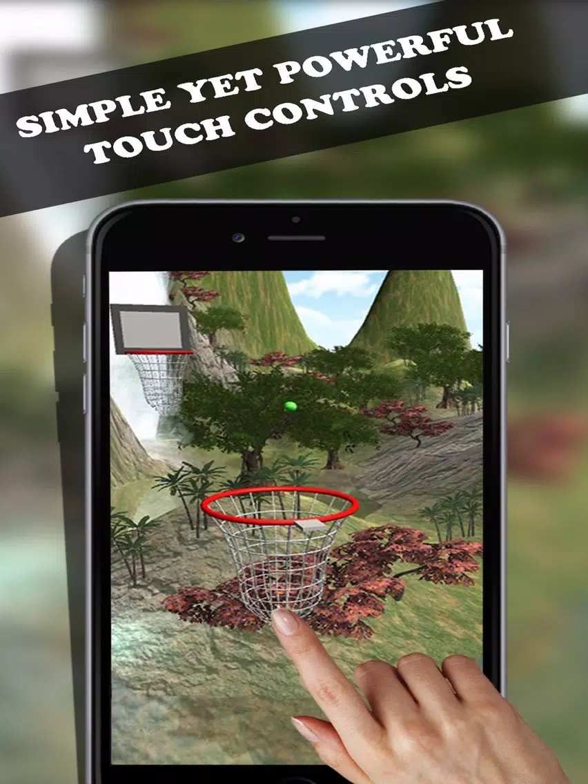 Jungle Ball Shot - Fling From Basket to Basket iPad スクリーンショット