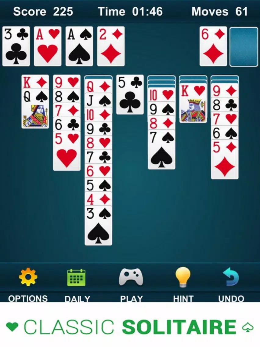 Ace Solitaire Card 18 iPad Screenshots