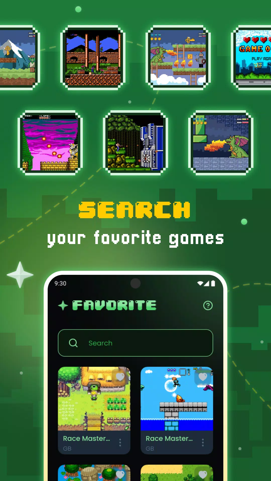 Gamu: Emulator Console Game Screenshots