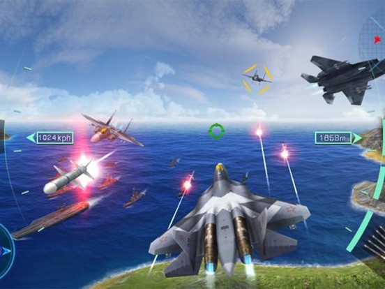 Air Force Jet : Wing Fighter iPad  Screenshots