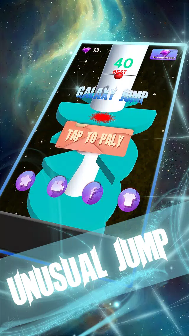 Galaxy Jump-Rotating Jump应用截图
