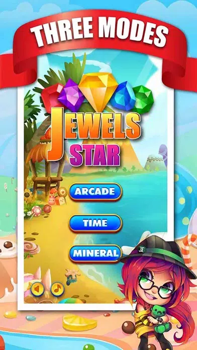 Tangkapan skrin The Jewel Star Quest World Mania Deluxe Edition HD
