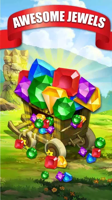 Tangkapan skrin The Jewel Star Quest World Mania Deluxe Edition HD