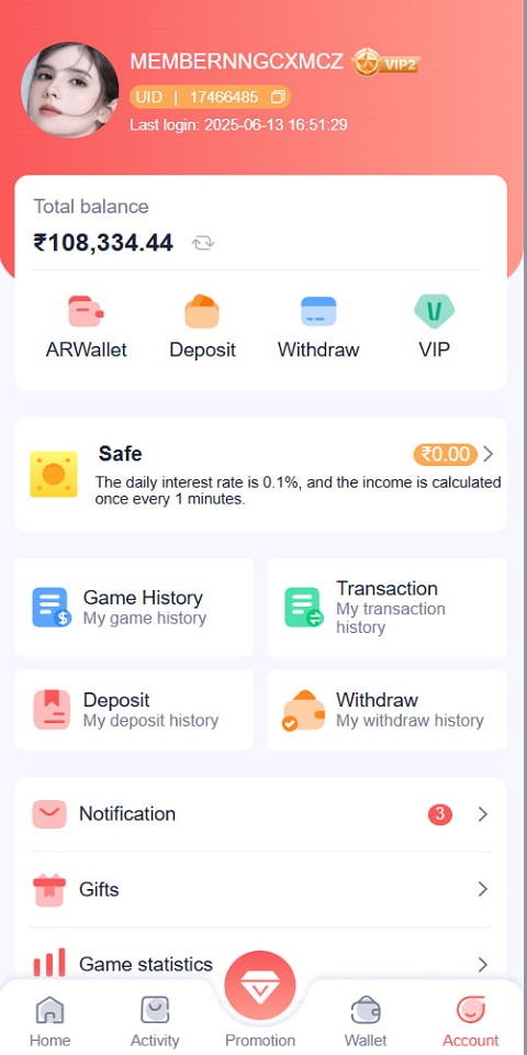 Playerzpot App Screenshots
