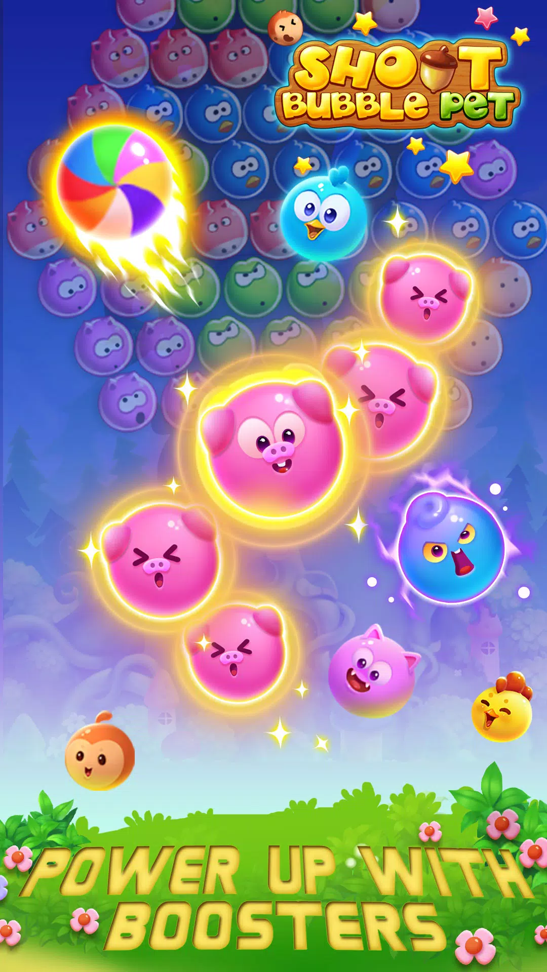 Bubble Shoot Pet Screenshots