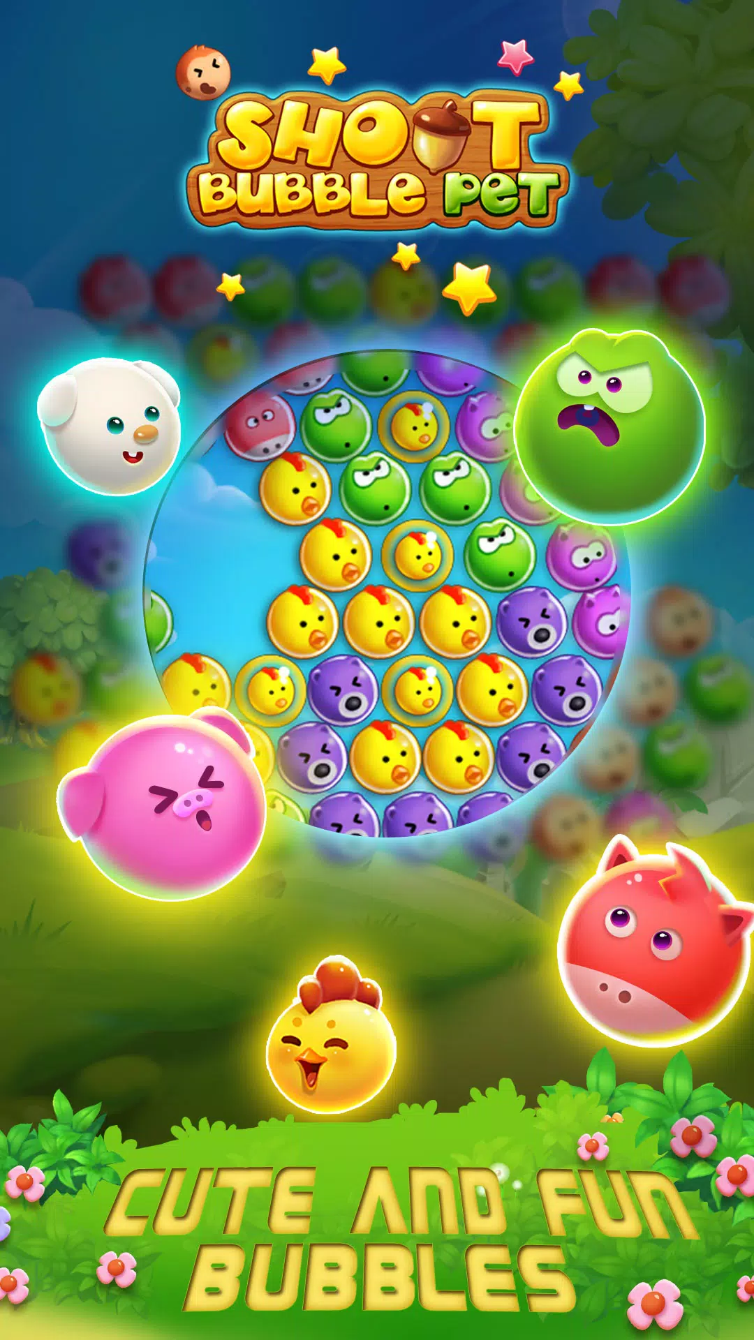 Bubble Shoot Pet Screenshots