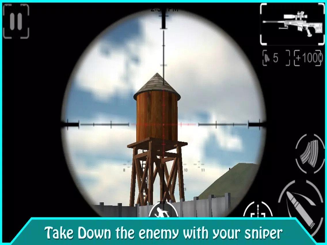 Capturas de tela do Sniper Shoot Duty - eXtreme shooting warfare 3D iPad 