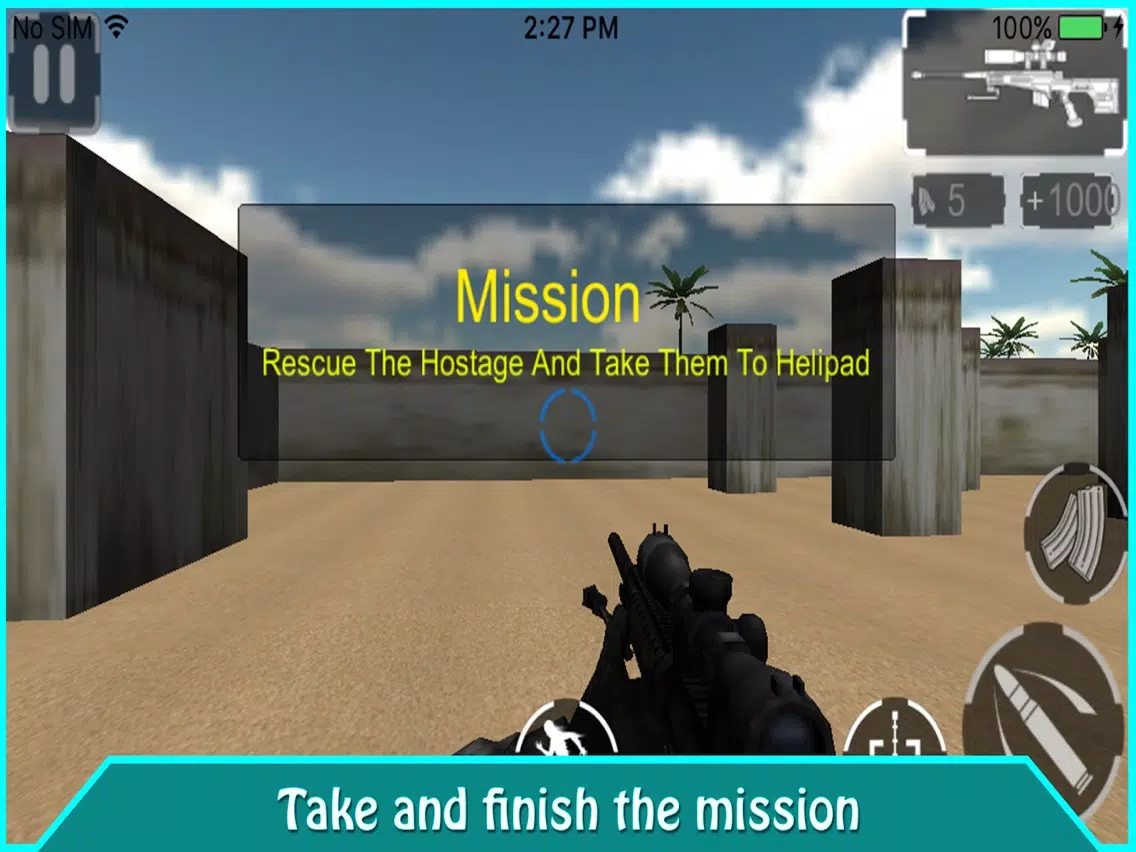 Capturas de tela do Sniper Shoot Duty - eXtreme shooting warfare 3D iPad 