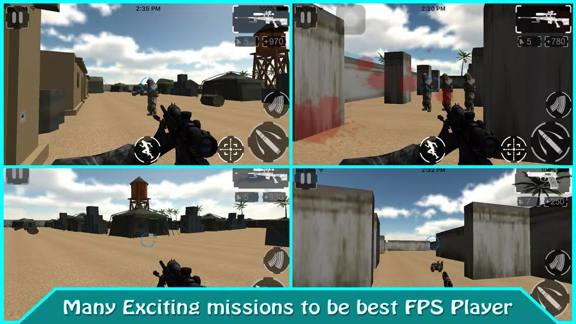 Capturas de tela do Sniper Shoot Duty - eXtreme shooting warfare 3D