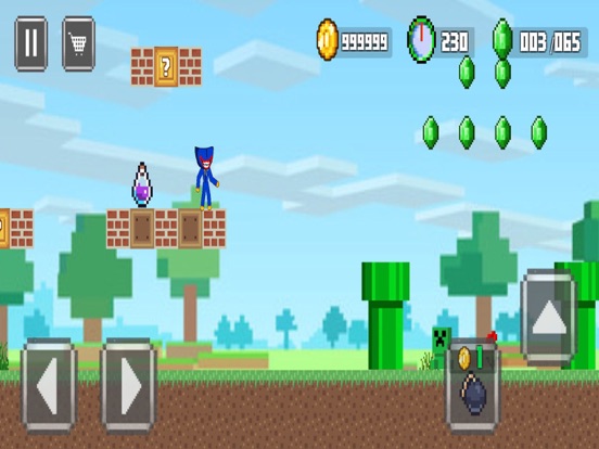 Stickman Craft Adventure iPad 應用截圖