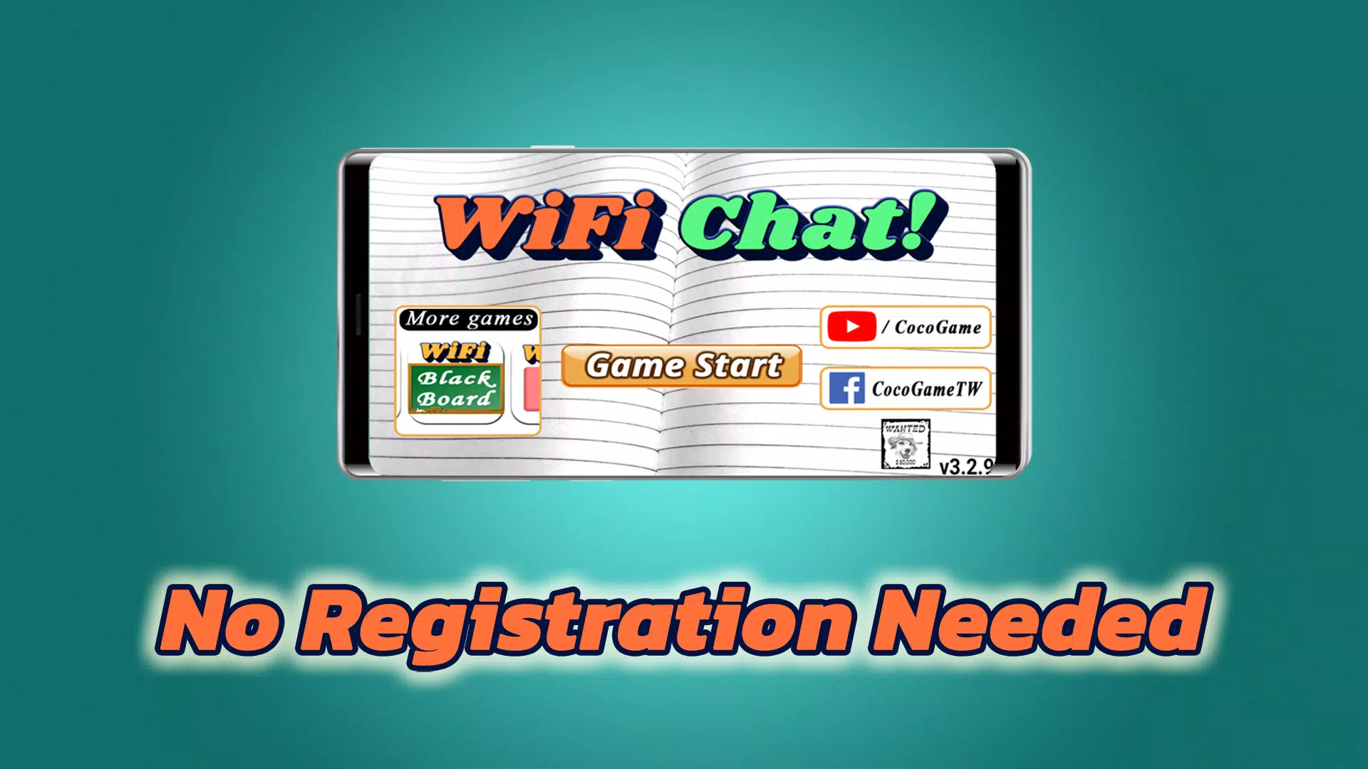 Wi-Fi Chat Screenshots