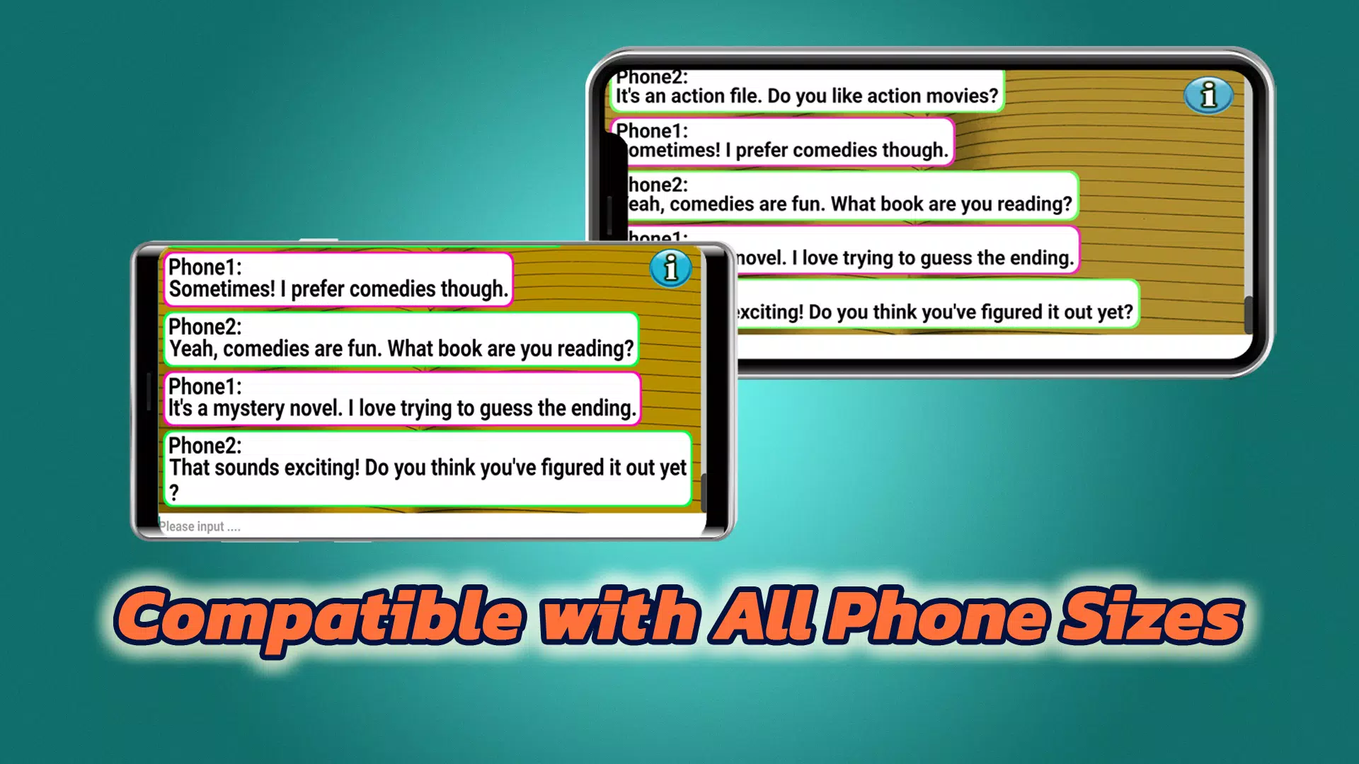 Wi-Fi Chat Screenshots