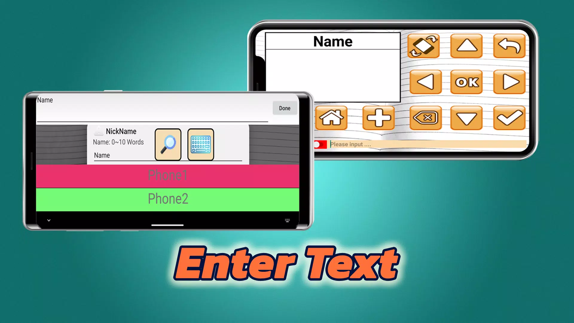 Wi-Fi Keyboard Screenshots