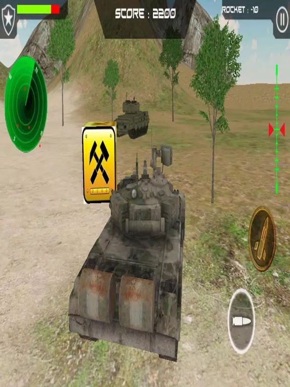 Tank Battle Warfare iPad  سکرین شاٹس