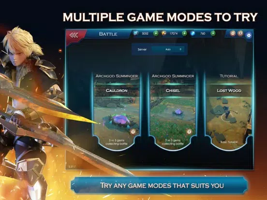 ภาพหน้าจอของ Archwar: Heroes And Demons iPad 