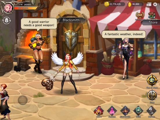 Скриншоты DragonSpear-Ex iPad 