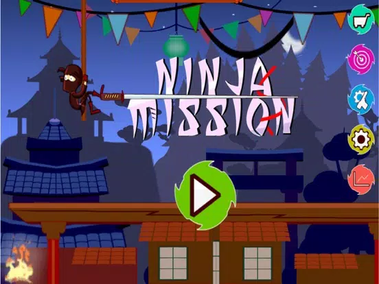 Tangkapan layar Ninja Mission iPad 