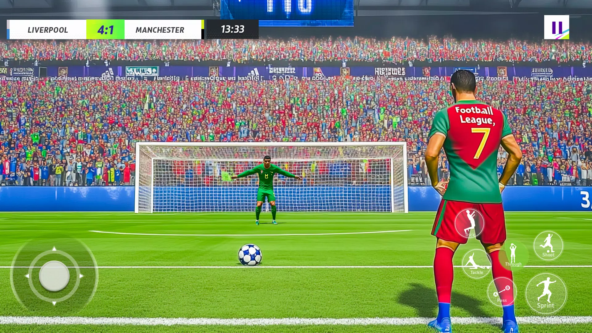 World Football Soccer Match Screenshots