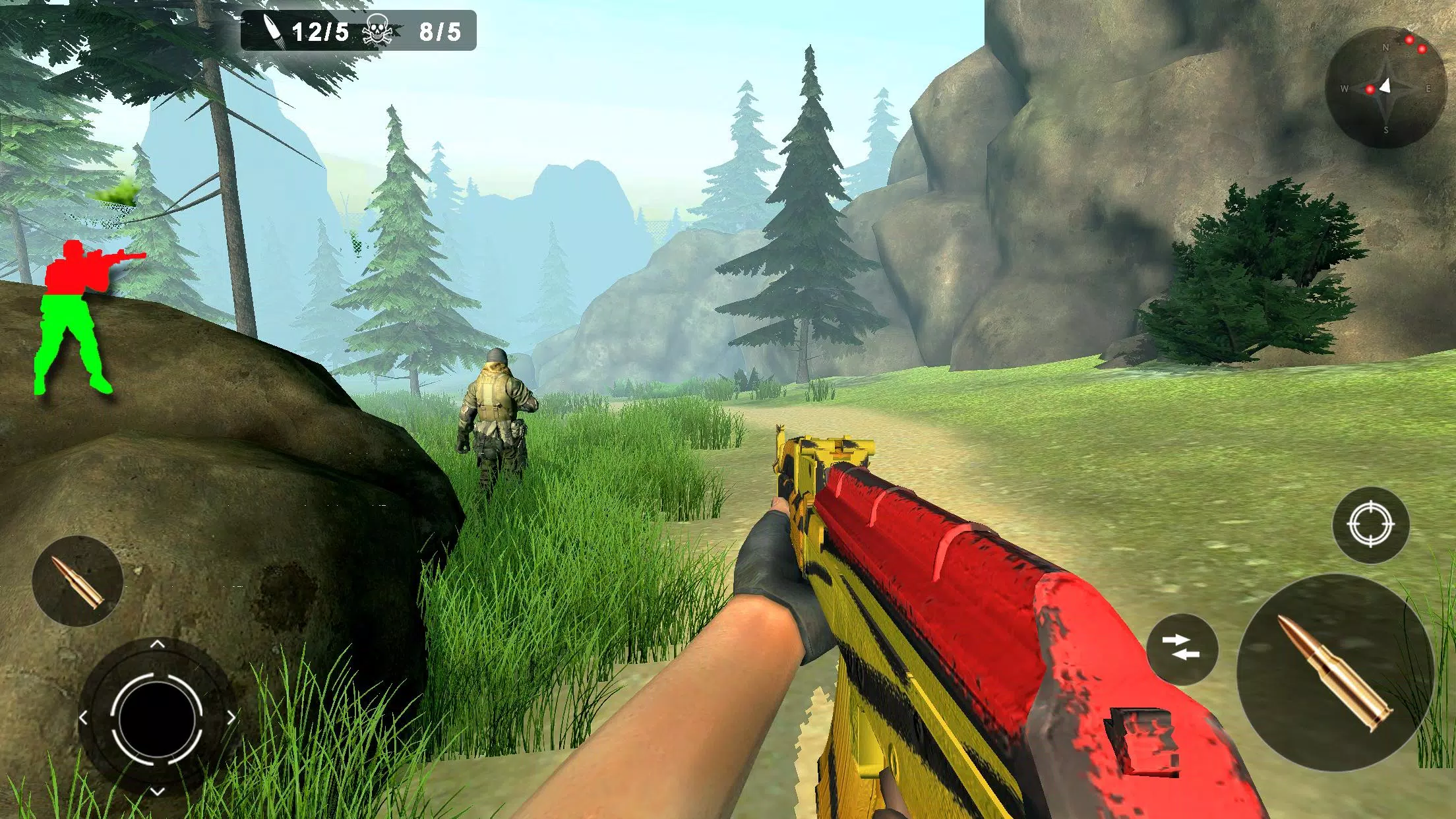 Commando Strike Offline Game Screenshots
