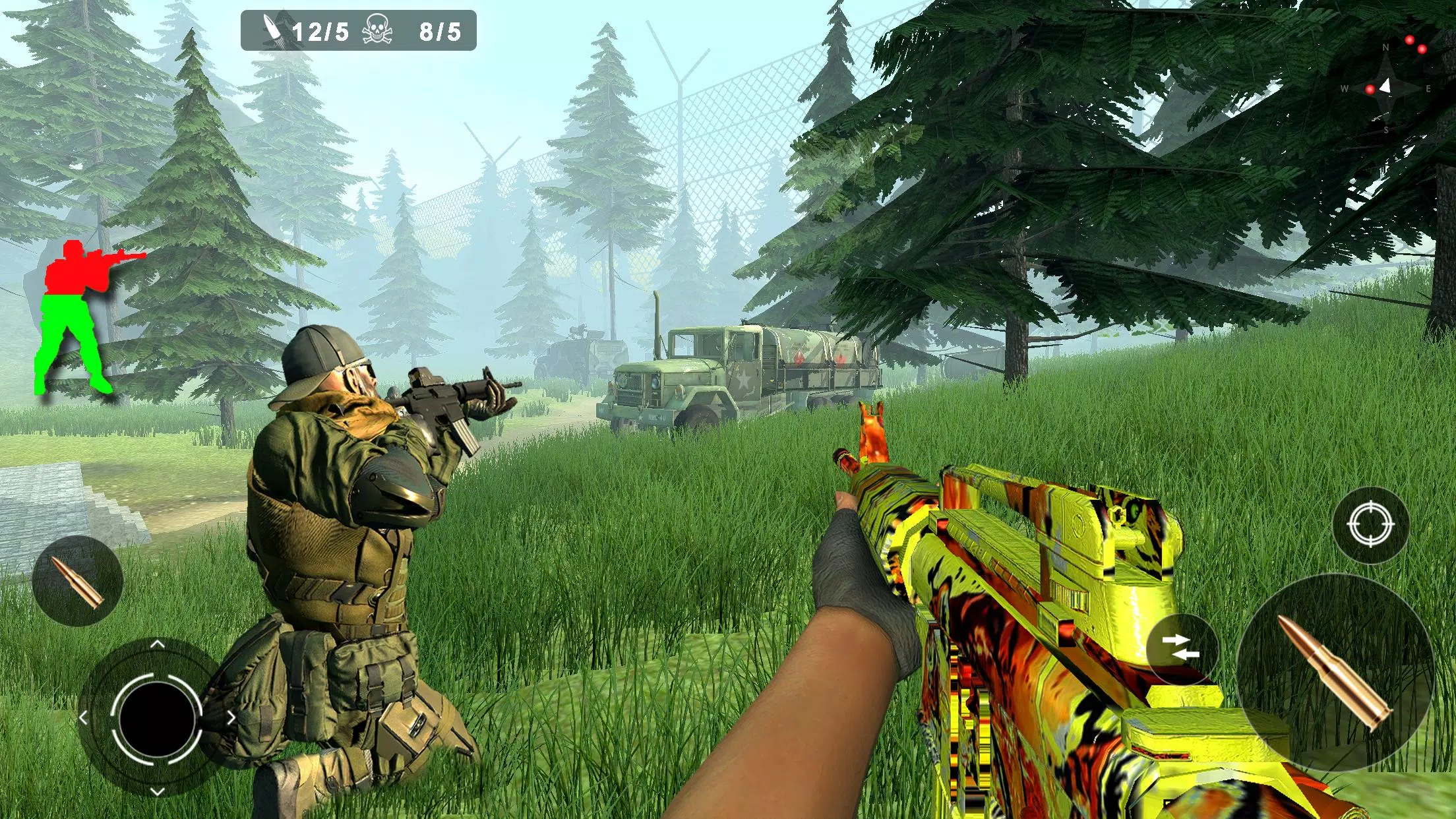 Commando Strike Offline Game Screenshots