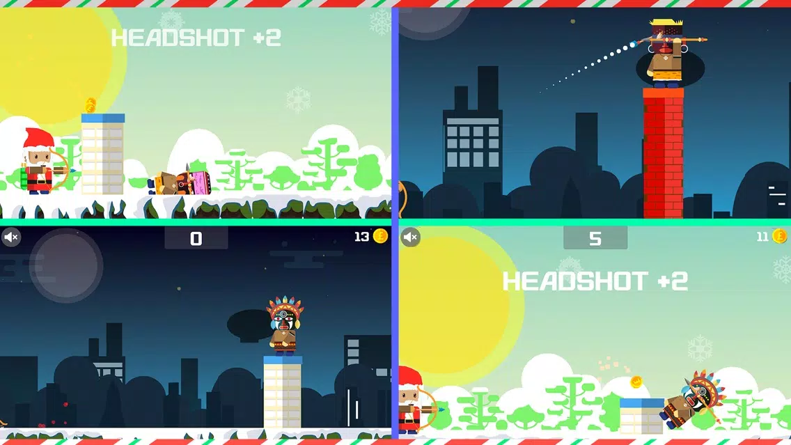 Santa Bow Master Archery Game स्क्रीनशॉट