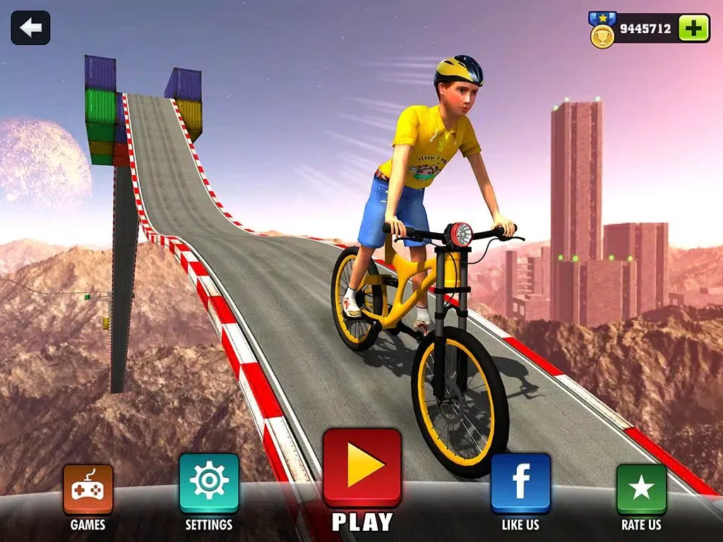 Impossible Ramp Bicycle Rider Screenshots