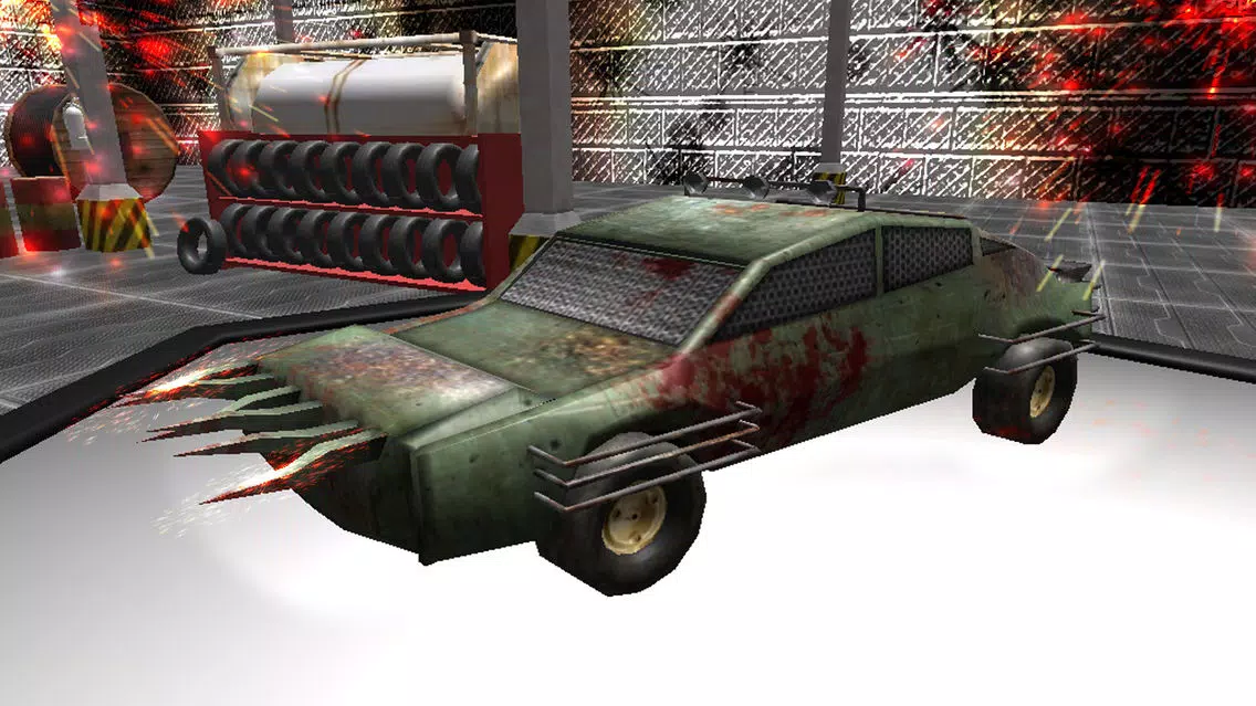 Tangkapan skrin Zombie Highway killer - Death Racing