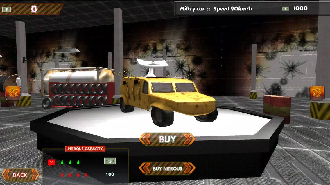 Tangkapan skrin Zombie Highway killer - Death Racing