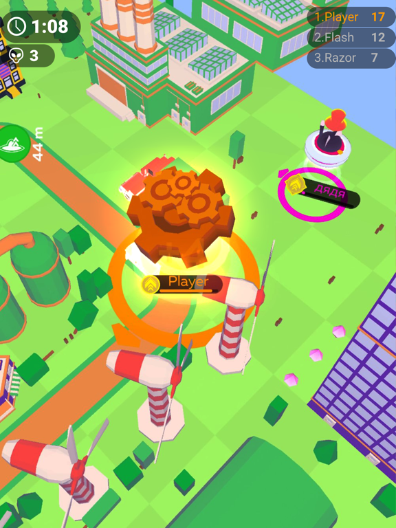 Crazy Spaceship.io: Alien Wars iPad Screenshots