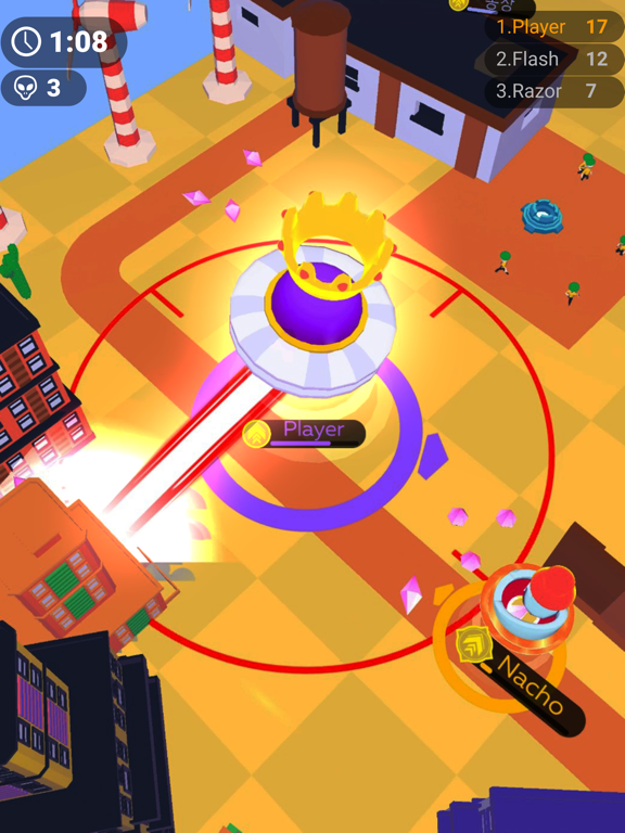 Crazy Spaceship.io: Alien Wars iPad Screenshots