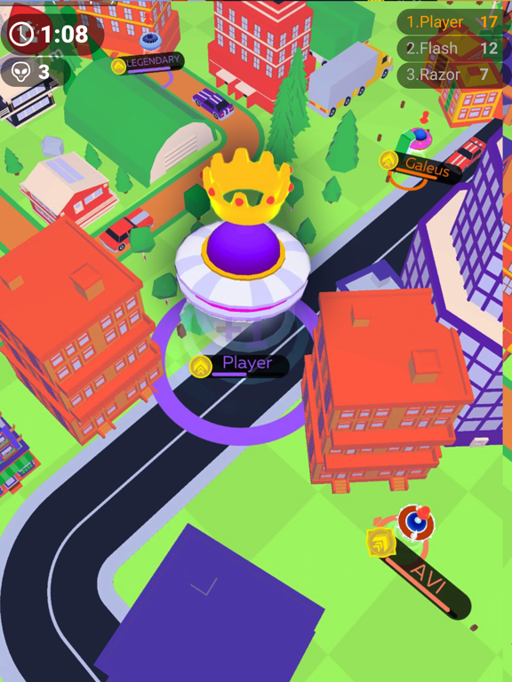 Crazy Spaceship.io: Alien Wars iPad Screenshots