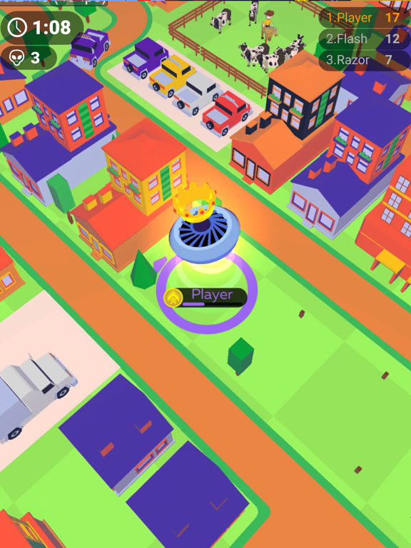 Crazy Spaceship.io: Alien Wars iPad Screenshots