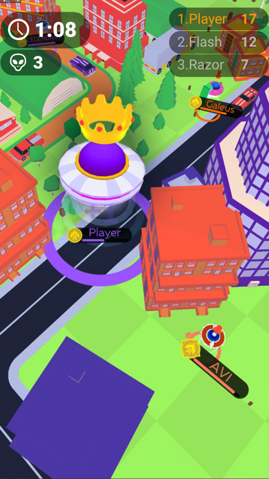 Crazy Spaceship.io: Alien Wars Screenshots