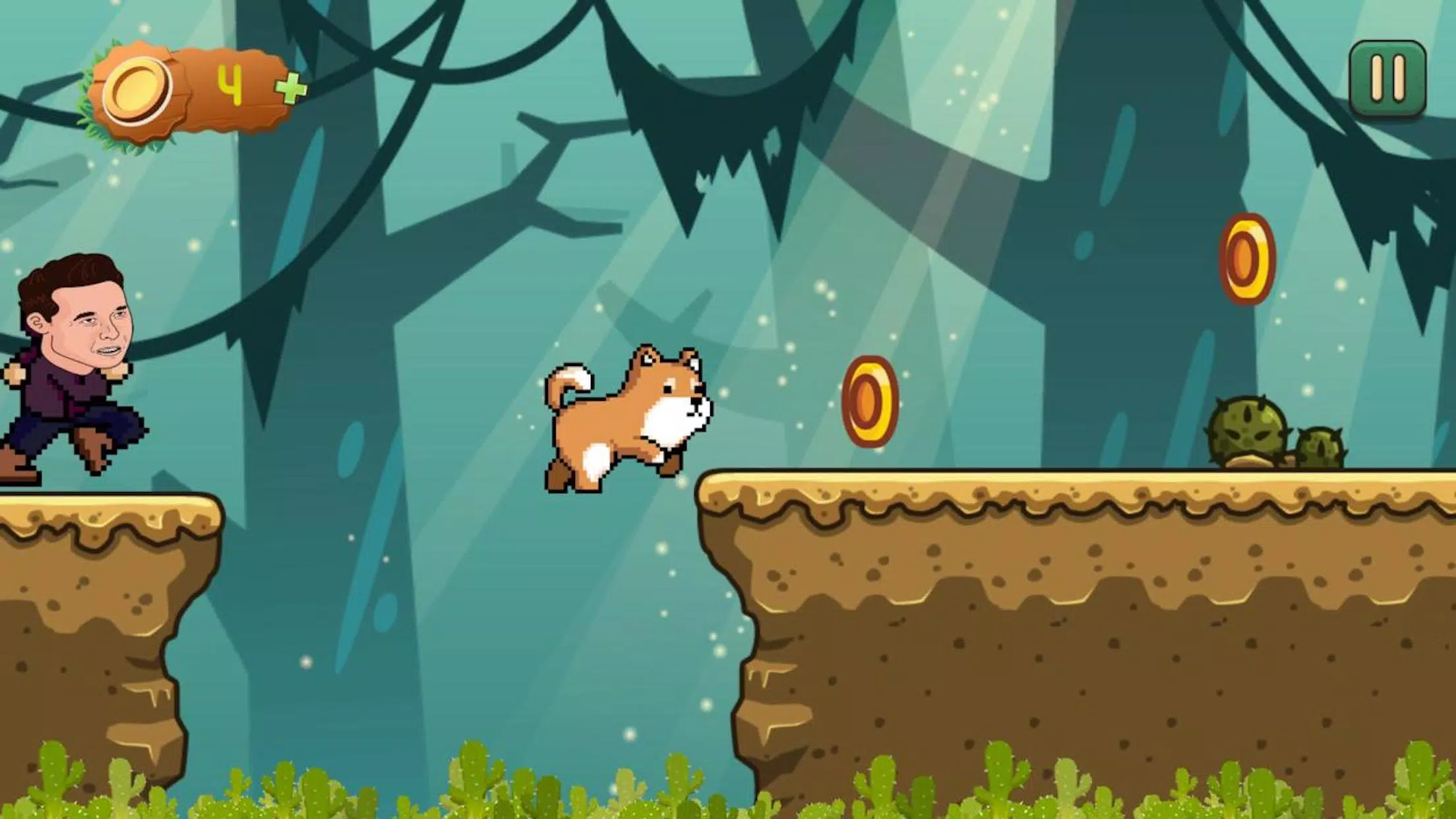 Doge run - 2 the Moon Screenshots