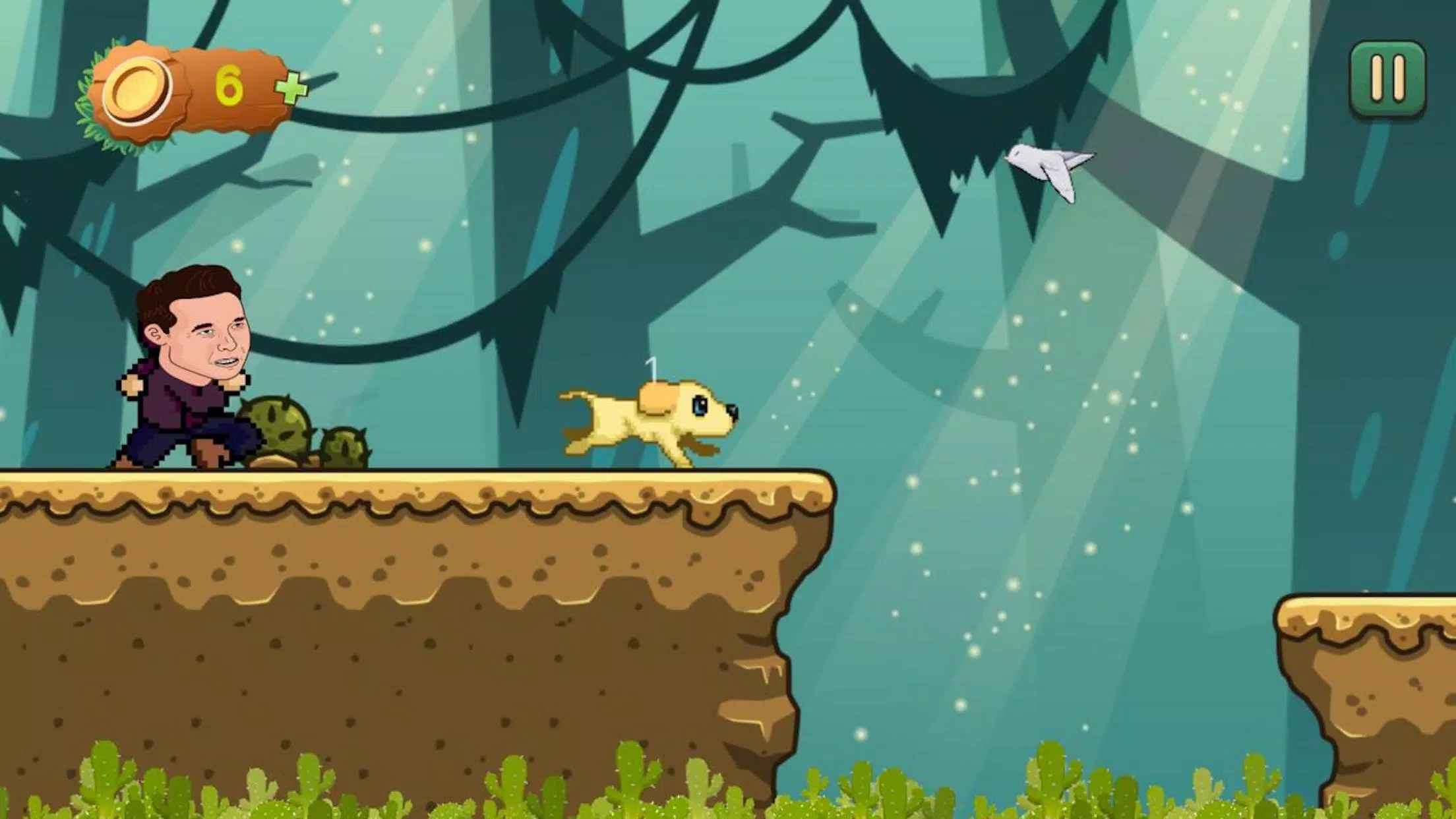Doge run - 2 the Moon Screenshots