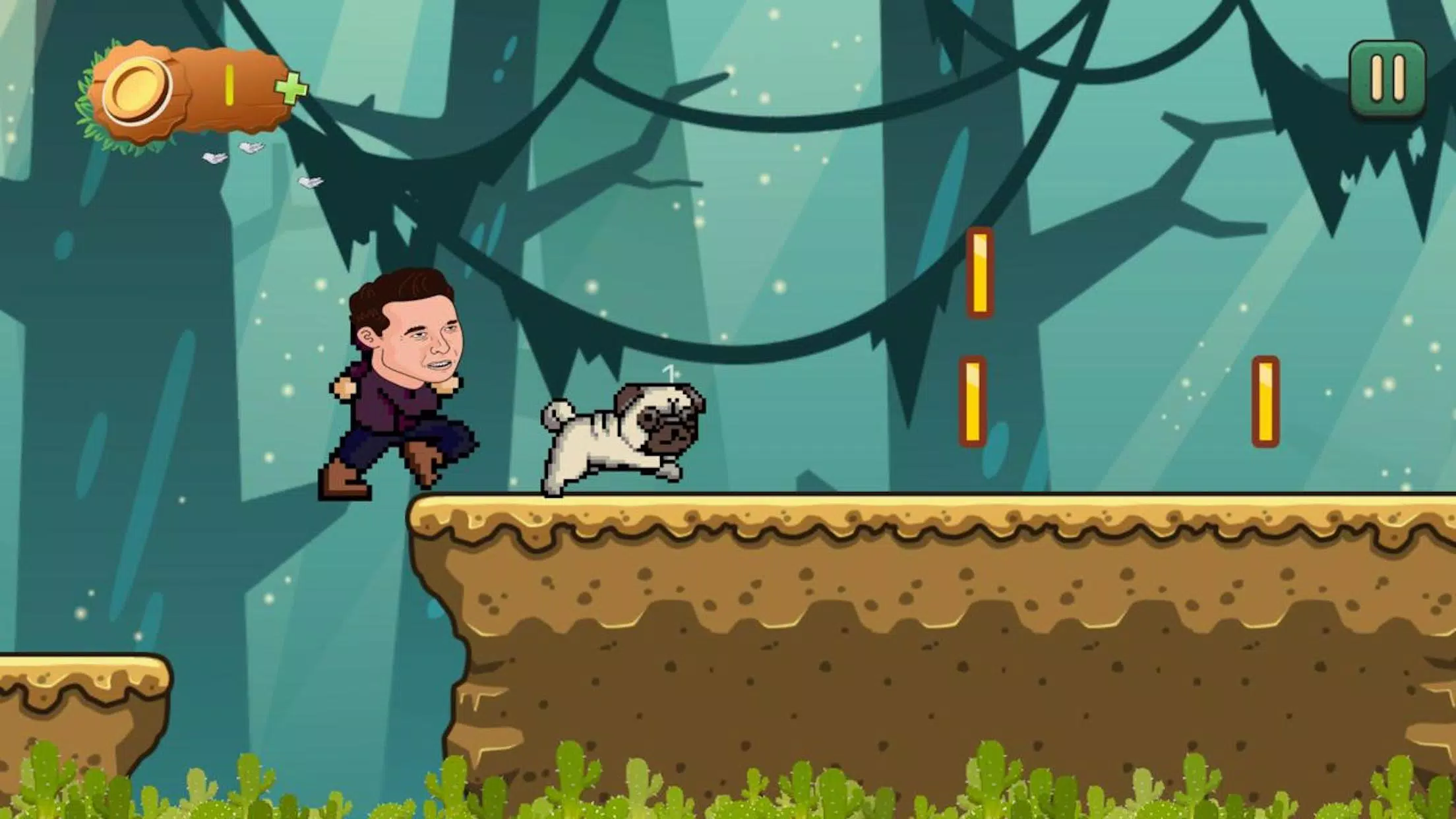 Doge run - 2 the Moon Screenshots