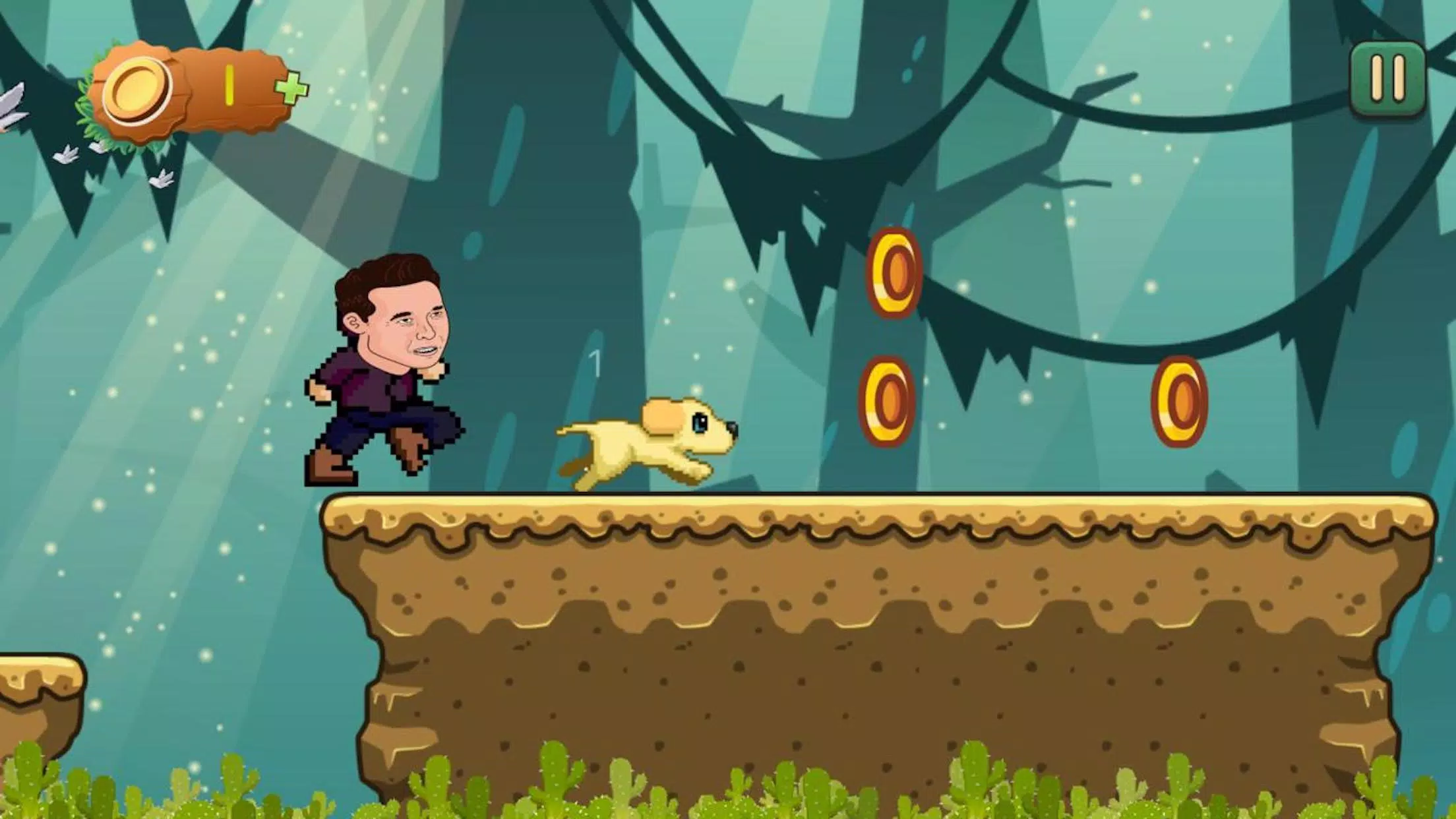 Doge run - 2 the Moon Screenshots