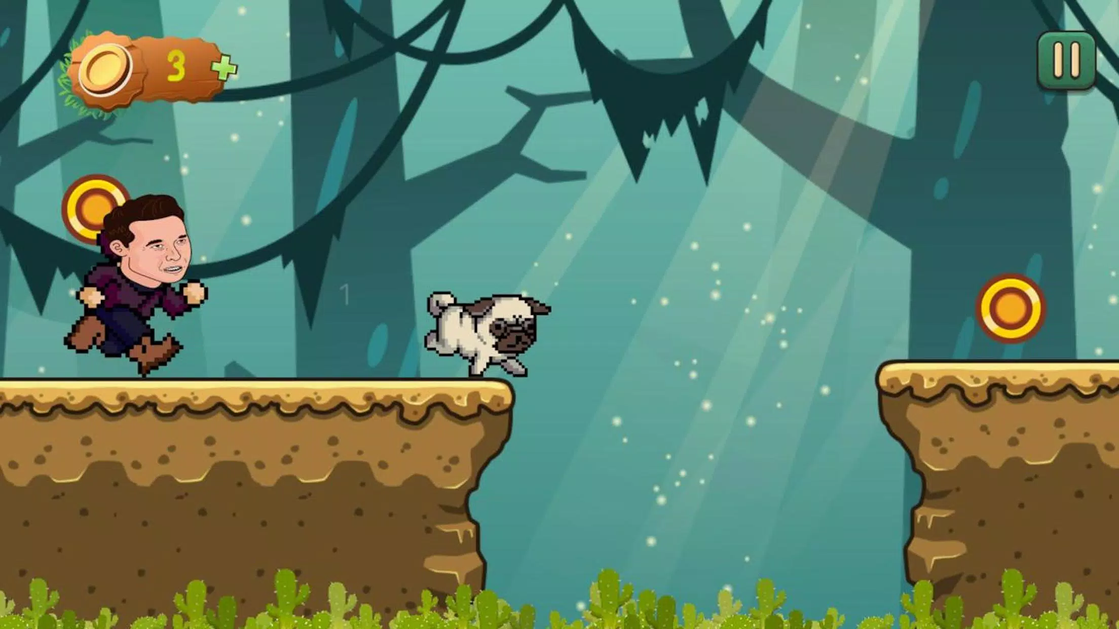 Doge run - 2 the Moon Screenshots