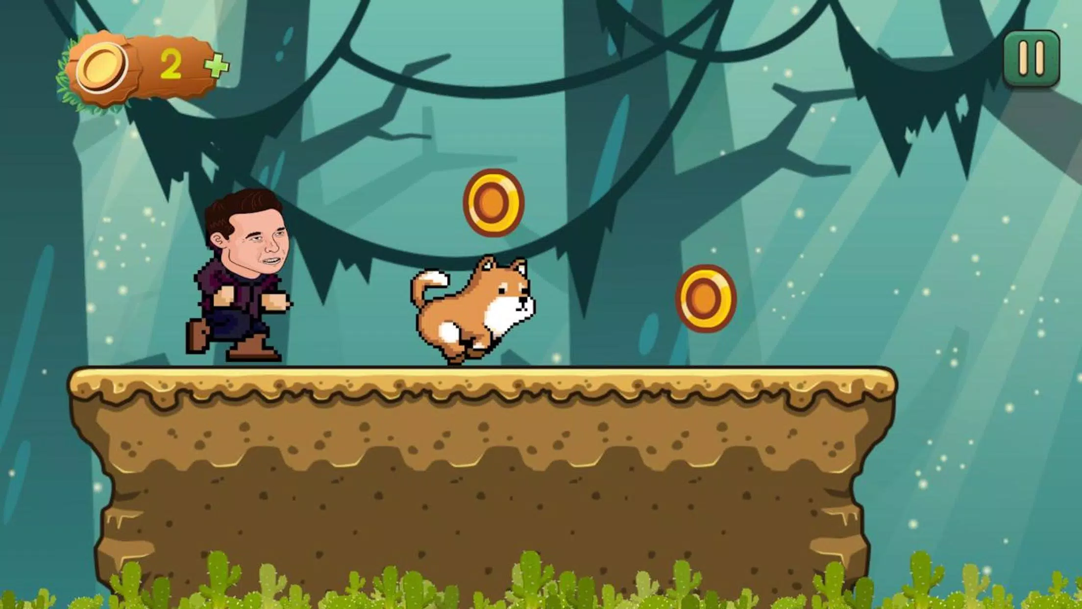 Doge run - 2 the Moon Screenshots