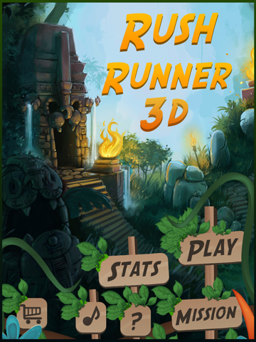 Rush Runner 3D Free iPad  Screenshots