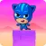 blue cat hero jump