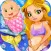 Mermaid Newborn Babies Care - Mommy's Octuplets Baby Salon Doctor Game
