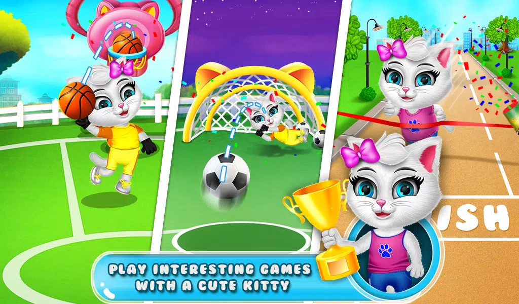 Kitty Daycare Salon Games Screenshots