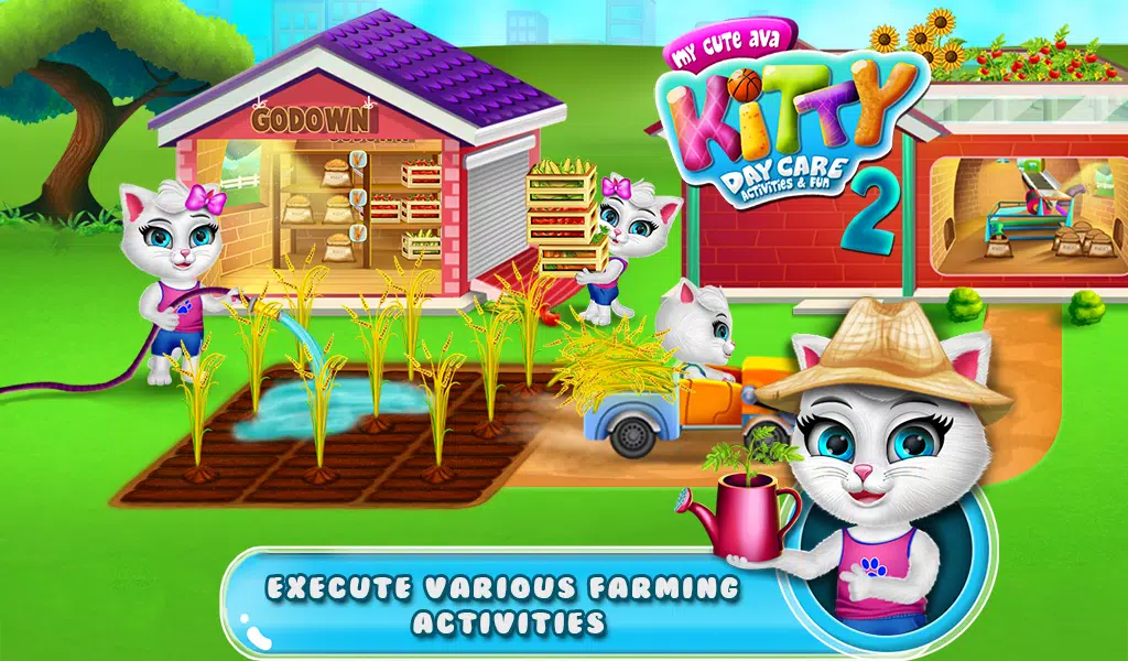 Kitty Daycare Salon Games Screenshots