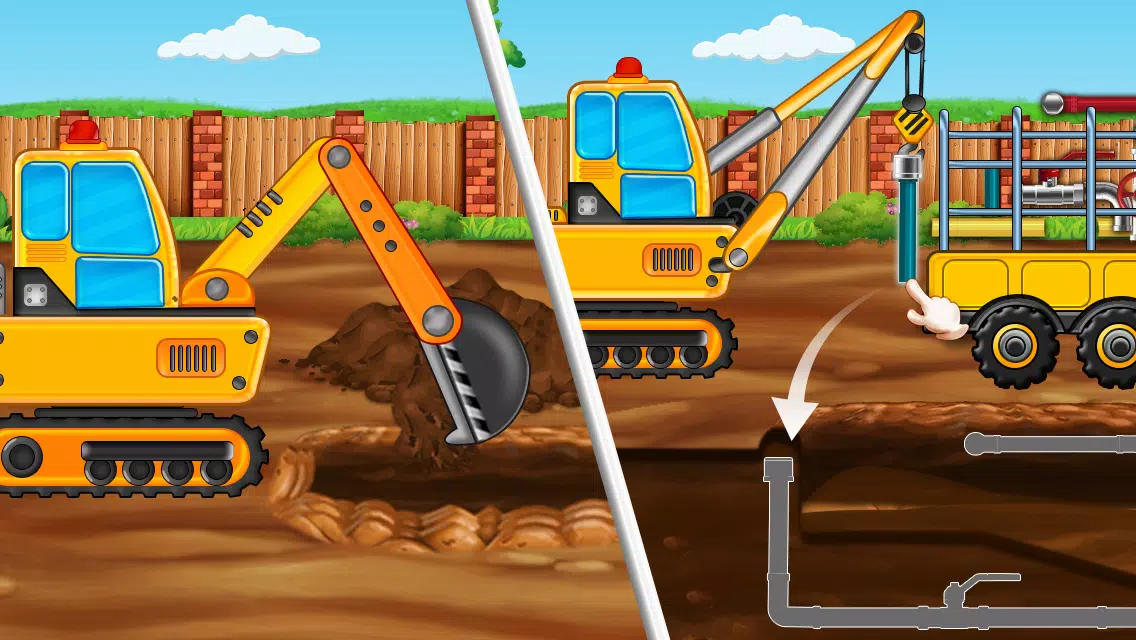 Kids Construction City builder Screenshots