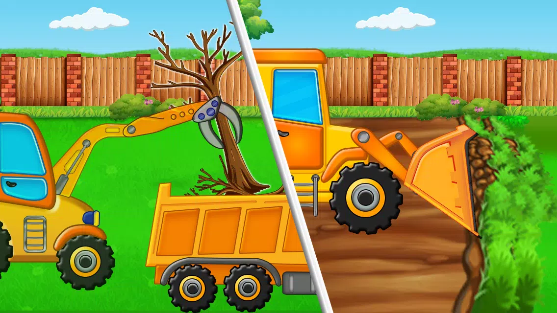 Kids Construction City builder Screenshots