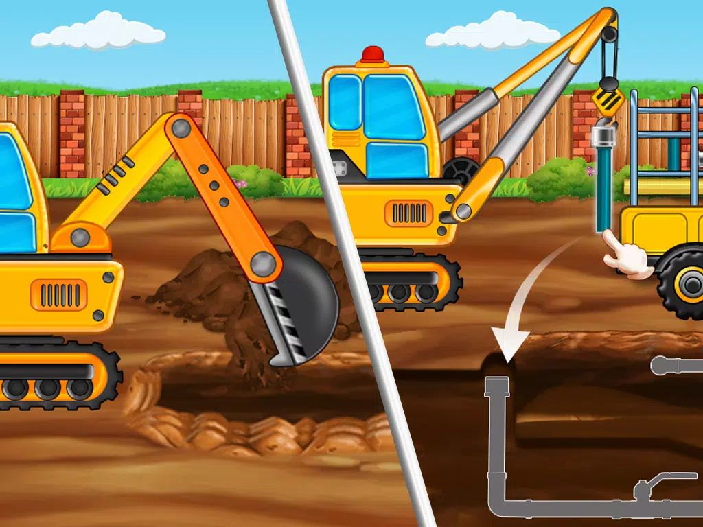 Kids Construction City builder Screenshots