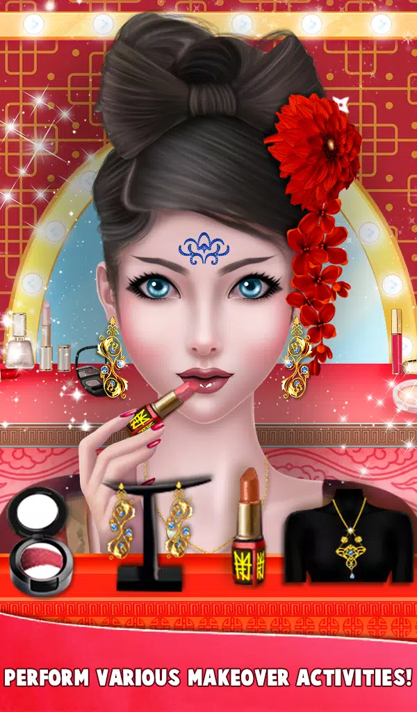 Chinese Girl Dressup Makeup Screenshots