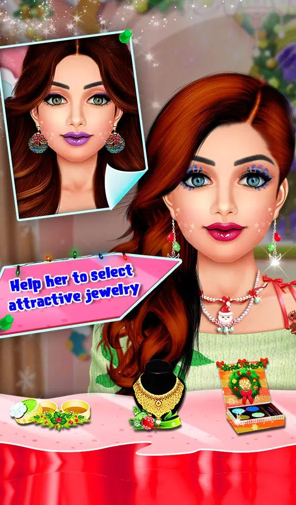 Christmas Makeup Dressup Games Screenshots